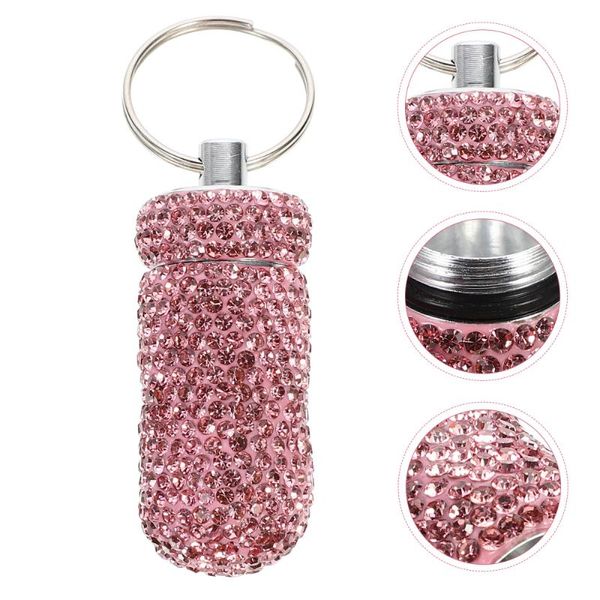 

storage bottles & jars 1pc novel case box metal small holder