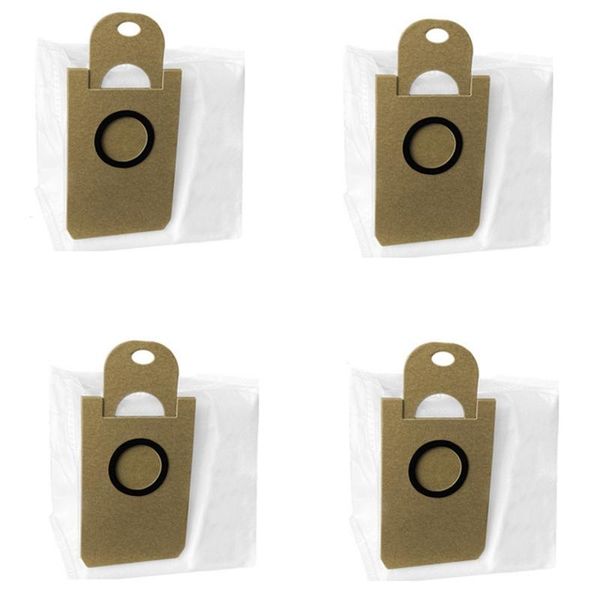 

storage bags 4pcs dust-collector accessories dust bag accessory kits for proscenic m7 pro m8 max robot vacuum cleaner sweeper