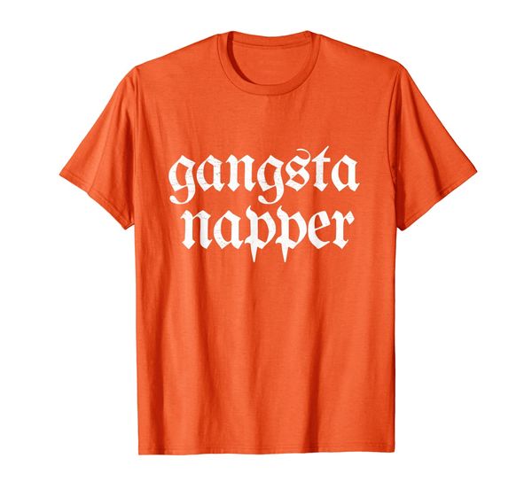 

gangsta napper t-shirt | funny nap shirt | napping tee, White;black