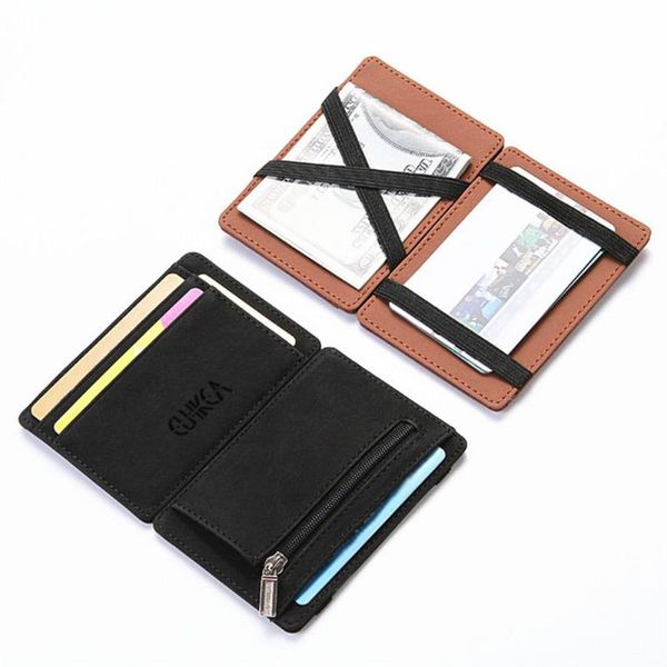 

wallets classic men wallet mini pu leather business card holder case women bank credit id passport covers small purse bag, Red;black