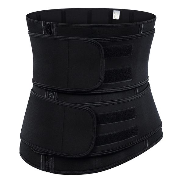 

comfortable & durable waist trimmer corset cincher neoprene fabric abdomen tummy shapewear body sculpting slimming bands sauna sweat belts d