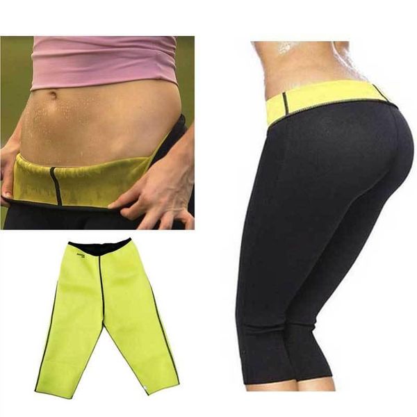 

gym clothing women slimming fit thermal short pants ladies neoprene weight skinny slin flexible body shaper sporty tranning shorts, White;black