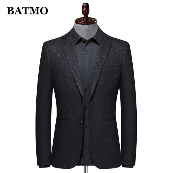 

men's suits & blazers batmo 2021 arrival wool blazer men,male jackets ,plus-size m-4xl 1683, White;black