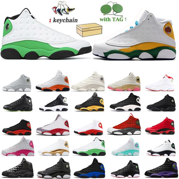 

mens basketball shoes 13s taupe haze white oreo black cat university blue sports sneakers british khaki red flint grey jumpman womens traine