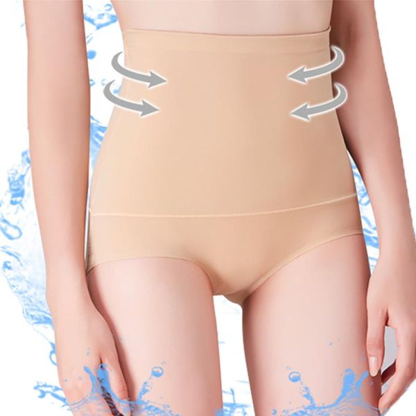 

women's shapers lingerie women shapewear thin mid-lumbar abdomen hips slimming body shaper panties waist cinta modeladora underwear s01, Black;white