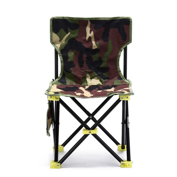 

outdoor fishing chair camouflage folding camping hiking beach picnic rest seat stool 36cm * 31cm 59cm accessories