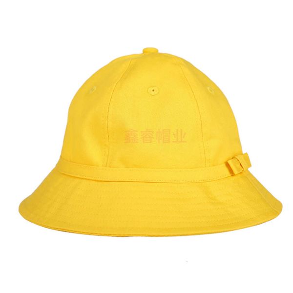 

children's fisherman's hat small yellow sunscreen parent child kindergarten primary school students basin