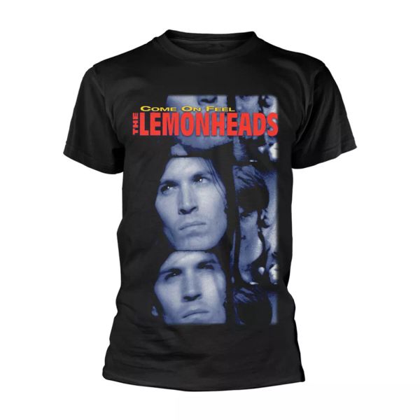 

come on feel the lemonheads licensed men t-shirt, White;black