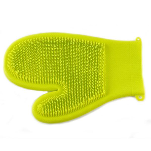 

disposable gloves household multifunctional accessories solid dishwashing cleaning brush silicone tools non-slip heat-resistant scrubbing