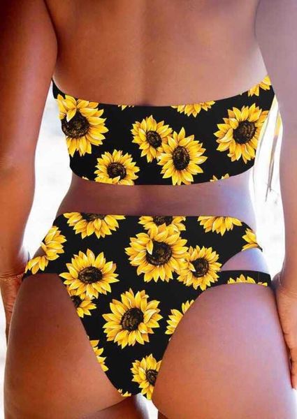 

split swimsuit stripe women's cross fashion, White;black