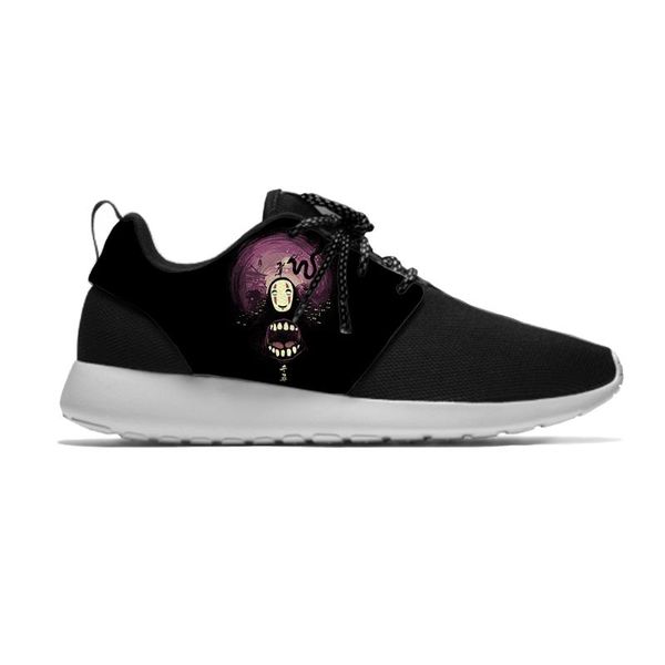 

sneakers spirited away no face man novelty funny vogue kawaii kids sport running shoes casual breathable 3d boys children girls, Black;red