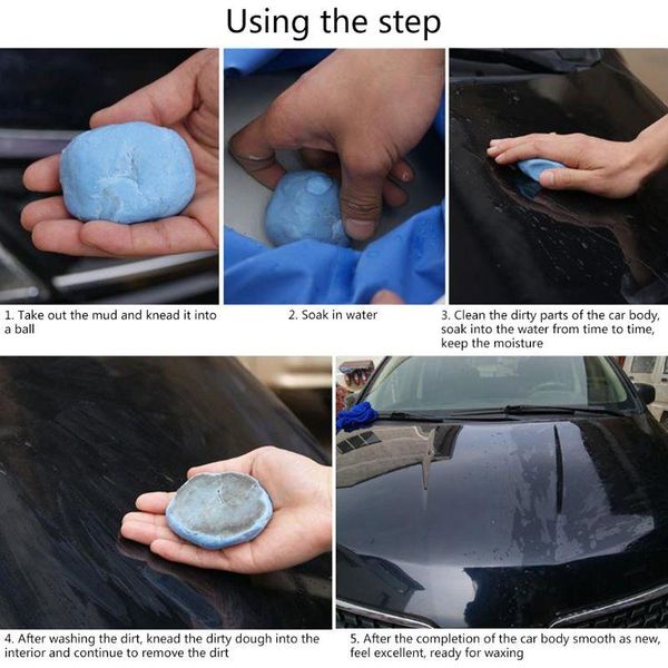 

car cleaning tools p82b 100g wash clean clay bar auto vehicle detailing cleaner styling