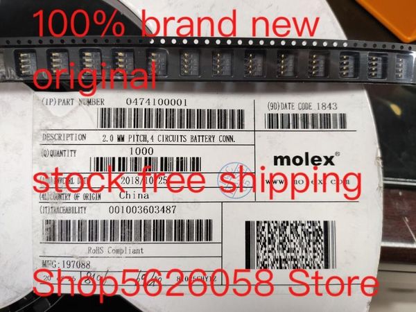 

smart power plugs 0474100001 100% original 10pcs-100pcs/lot