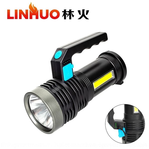 

b4em led rechargeable outdoor mini strong 3w portable trial highlight camping flashlights torches lampled camping lamp searchlight