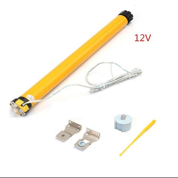 

blinds diy electric curtains roller dc 12v 30rpm tubular motor for with hoder kit