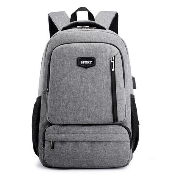 

backpack usb interface men women backpacks young college school bag large capacity lapbusiness travel mochila