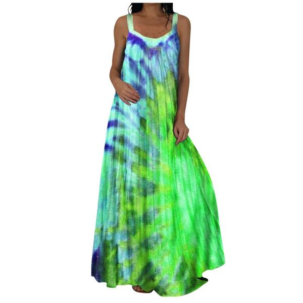 

casual dresses sagace for women 2021 tropical print halter backless maxi dress sleeveless beach summer, Black;gray