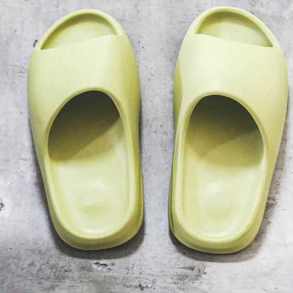 

yeesy slide women men slippers desert sand bone resin bench foam runner sneakers brown football basketball soccer shoes sports fashion 2fyp, Black