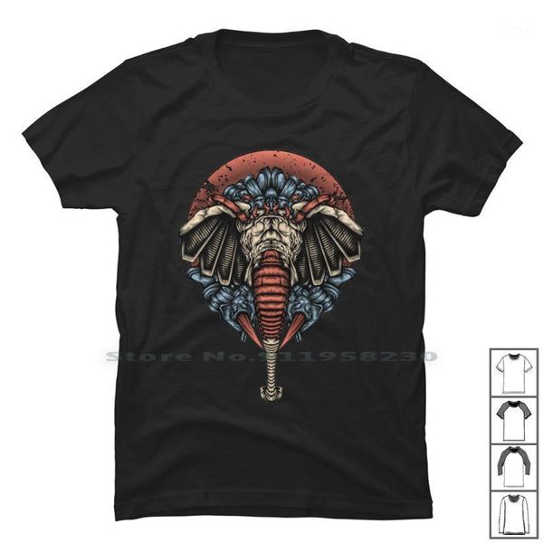 

men's t-shirts elephant mecha t shirt 100% cotton robot ant me, White;black