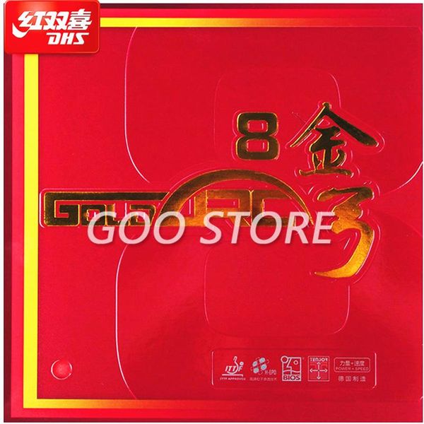 

table tennis raquets dhs goldarc 8 rubber cake sponge made in germany original gold arc pong