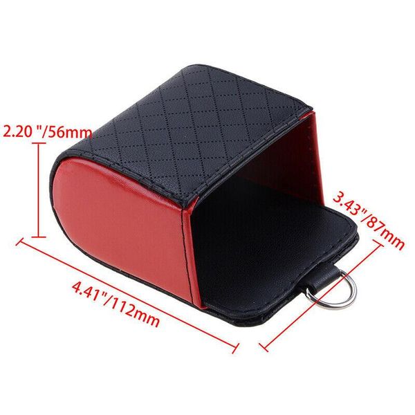

car organizer 1 pcs storage bag holder pu leather pocket pouch
