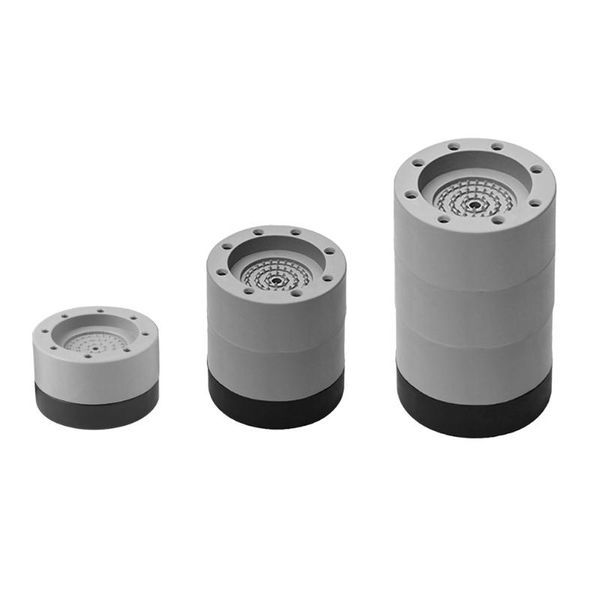 

bath mats 4pcs washing machine mat rubber noise-reducing pad universal anti-vibration anti-slip for refrigerator, 3.5/6/8.5cm