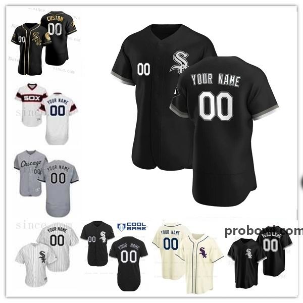

2021 baseball wear mens womens youth kids chicago jerseys black grey white personalize your name number s-6xl cool flex base jersey, Blue;black