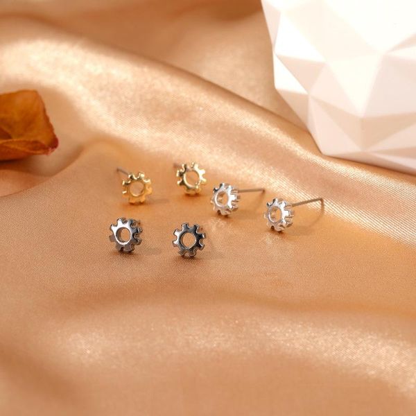 

stud 2021 statement little sunearrings for women luxury jewlery gift, Golden;silver
