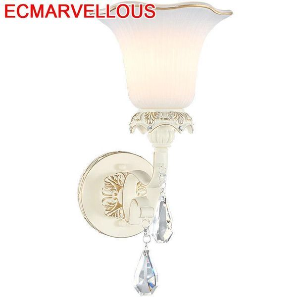 

maison aplik lamba bathroom lampara de wandlamp industrieel crystal luminaire aplique luz pared for home bedroom light wall lamp