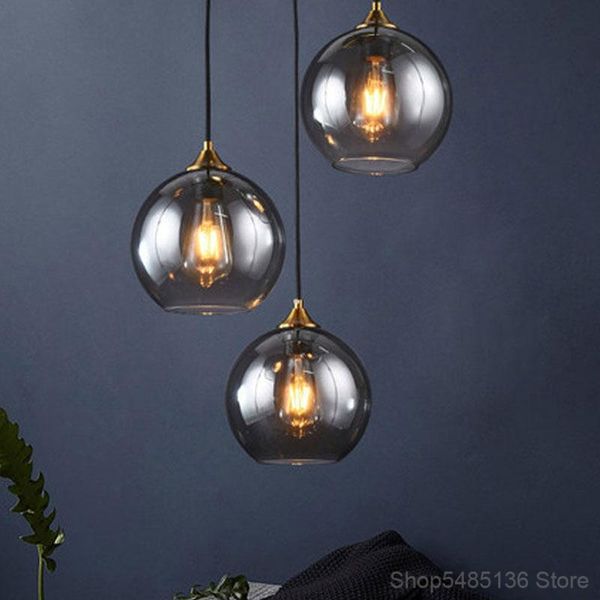 

pendant lamps nordic glass light dining room hanging lamp cafe bedroom bedside bar living decoration lighting fixtures