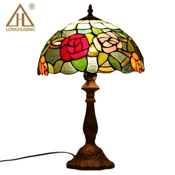 

table lamps tiffany lamp e27 baroque bedroom bedside creative fashion retro