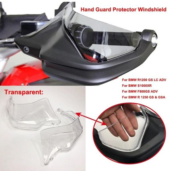

motorcycle windshield for r1250gs/ lc r1200gs f800gs adventure s1000xr 2013-2021 handguard hand shield guard protector smoke