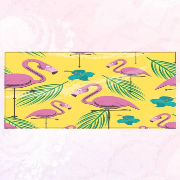 

1pc 60x40cm Floor Carpet Rectangle Leaves Pattern Doormat For Kitchen Bathroom Carpets