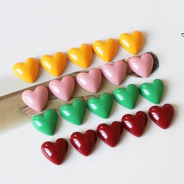 

fridge magnets small cute heart love refrigerator stickers set colorful mini kids whiteboard for home decor