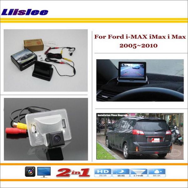 

car video auto camera for i-max imax i max 2005-2010 back up reverse 4.3" color lcd monitor rearview parking system