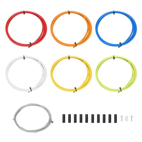 

bike lights bicycle shifting line tube general brake cable portable heat resistant for mountain folding road