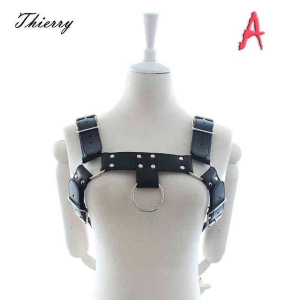 NXY Giocattoli per adulti Giocattoli Thierry Giochi Fetish Maschio inglese Bull Bull Harness Cinturino per giochi di ruolo Flirting Sex Products Domestici Schiavi Uomini 1207