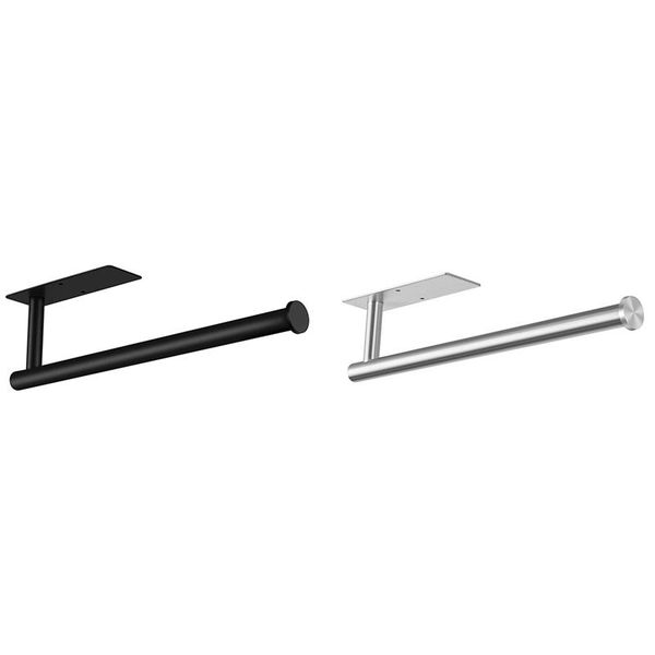 

toilet paper holders towel holder-under cabinet rack,wall mount holder for kitchen, bathroom