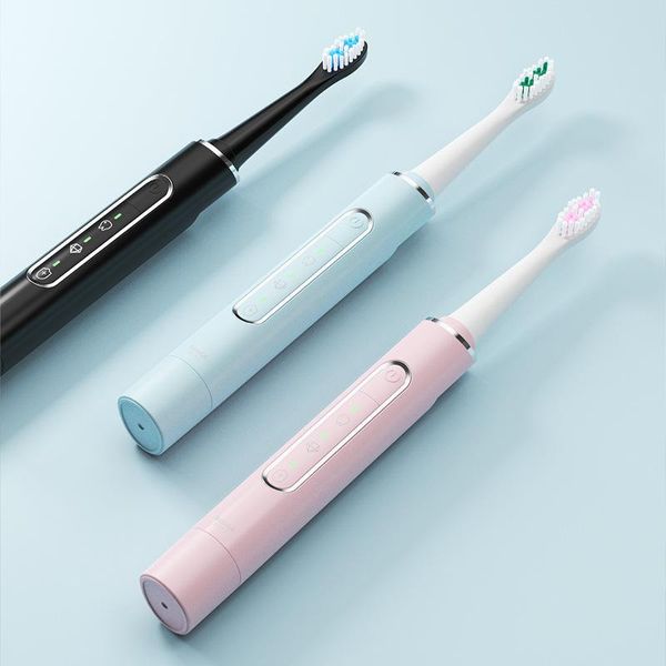 

smart electric toothbrush usb wireless charging automatic ultrasonic super soft brush waterproof small household appliances
