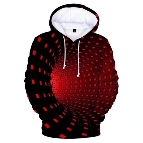 

men's hoodies & sweatshirts neon light hip hop dizzy arts 3d sweatshirt women/men oversized outerwear loose vortex boys clo, Black