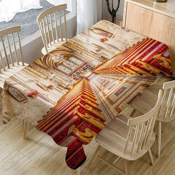 

table cloth covers table-cloth cotton linen ancient retro church tablecloth kitchen decorative table-cover garden picnic dining