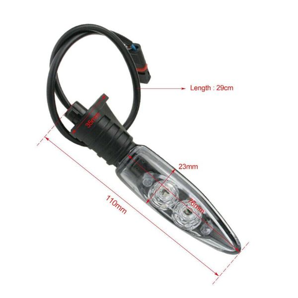 

emergency lights yellow turn signal 1 pair flashing for s1000rr r1200gs f800gs r front rear led