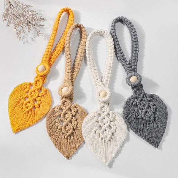 

other home decor removable leaf shaped window curtain ties backs for