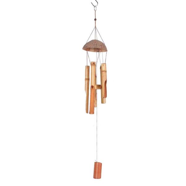 

decorative objects & figurines outdoor bamboo wind chimes yard antique garden tubes bell copper relaxing windchime wall hanging home decor h