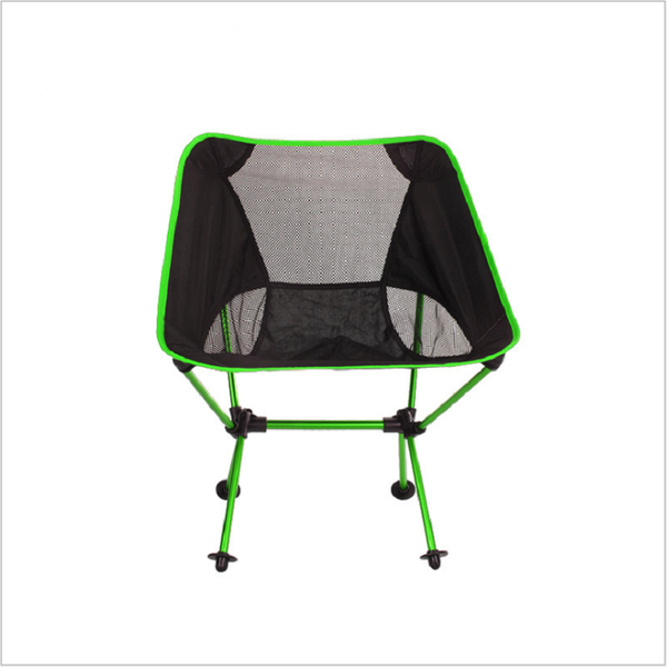 

outdoor folding chair portable aluminum alloy moon leisure camping fishing camp furniture