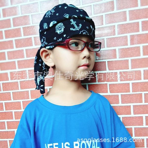 

customized children's athletic glasses student amblyopia myopia rim plate quality decorative optics fashion sunglasses frames, Black