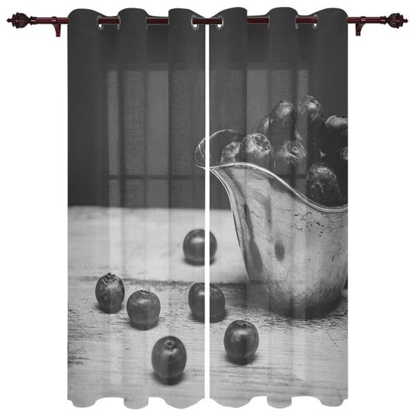 

luxury modern window curtains table blueberry grey bedroom living room dining translucent beautiful curtain & drapes