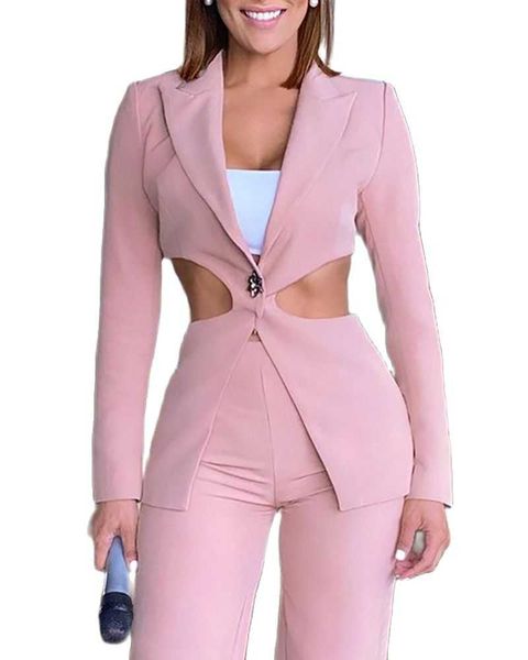 

women's two piece pants 2121 spring and autumn package trouser suits set woman clothes knitted suit urban, White