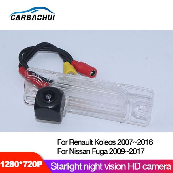 

car rear view cameras& parking sensors wireless reversing camera for koleos 2007~2021 fuga 2009~2021 hd waterproof+high quali