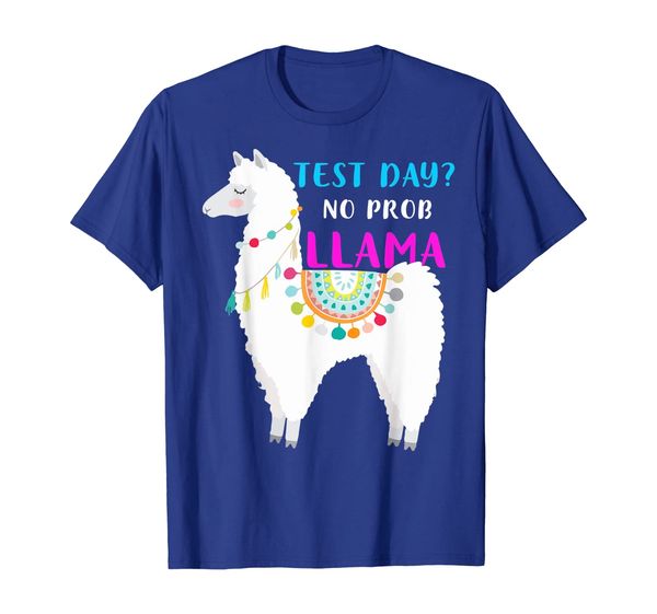

Test Day No Prob Llama Teacher Exam Testing Tshirt Gifts, Mainly pictures